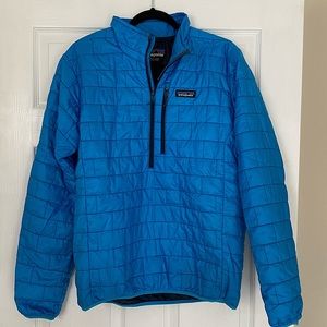 Men’s Patagonia nano puff 1/4 zip pullover jacket